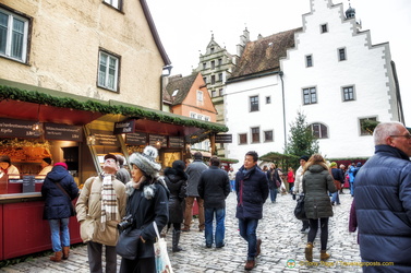 Rothenburg Christmas Market on Gruner Markt